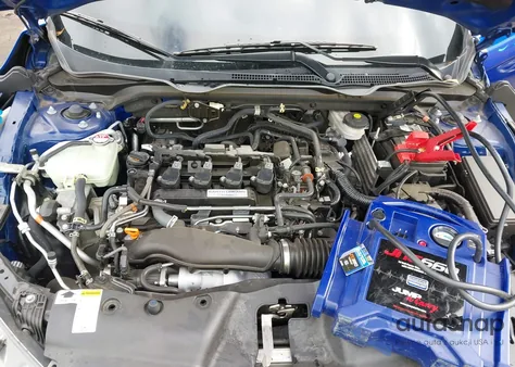 2019 Honda Civic Si из США, поврежденный, VIN 2HGFC3A51KH750455